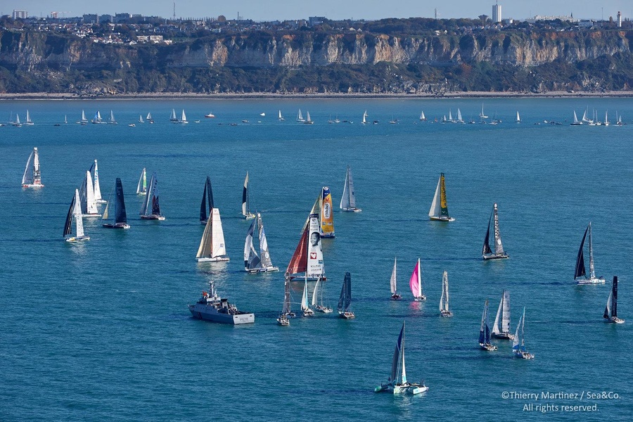 Start of Transat Jacques Vabre regatta
