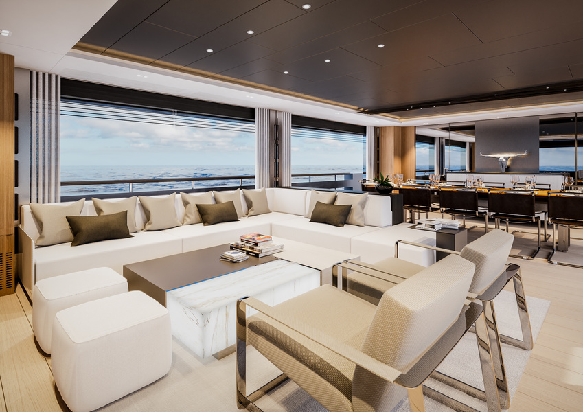 Main deck saloon