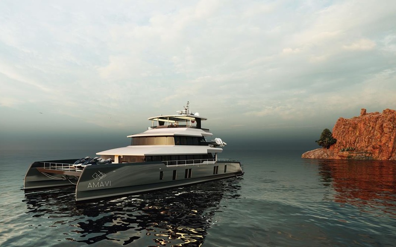 Two Oceans 870 Power Catamaran
