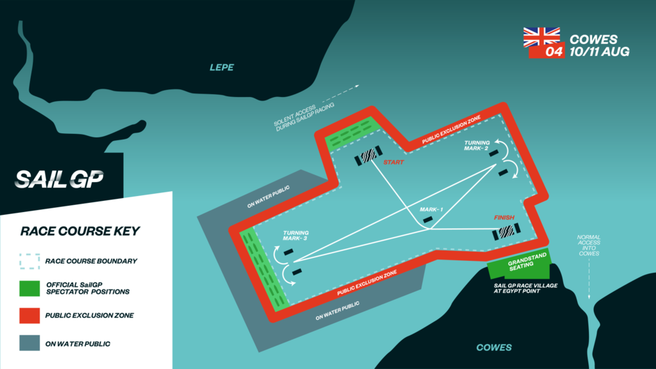 The route of the races of the fourth stage.