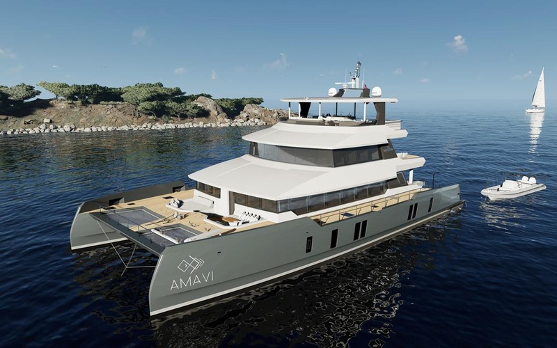 Two Oceans 870 Power Catamaran