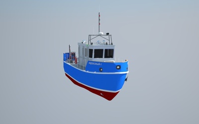 Trident Катер обеспечения водолазных работ