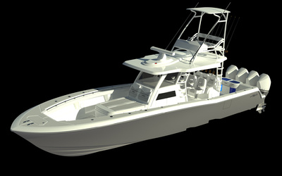 Invincible 43’ Open Fisherman
