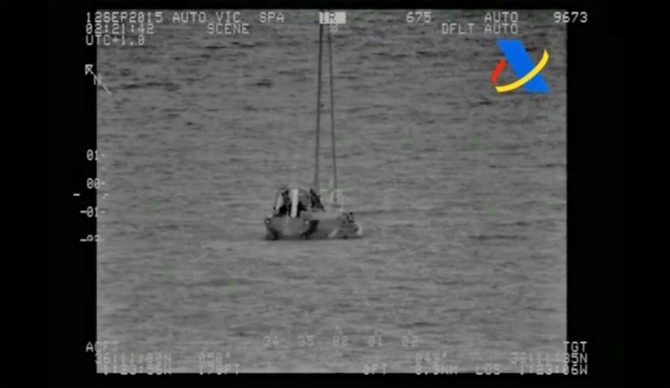 The moment of detention. Right rib of the authorities