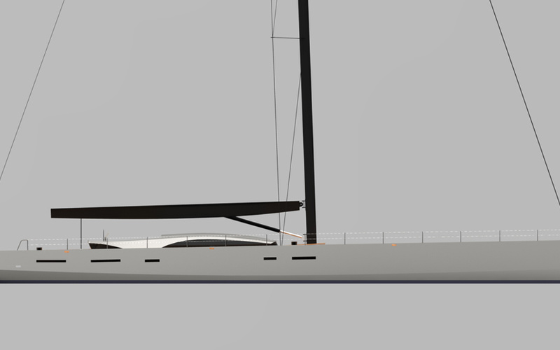 JFA Yachts 130′ Cruiser racer