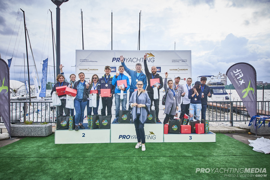 It's a Platu 25 award. And the J70 was also competing. They have their own prizes.
