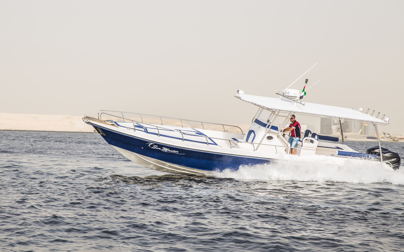 Hareb Marine 34 Center Console Sport Fishing Boat