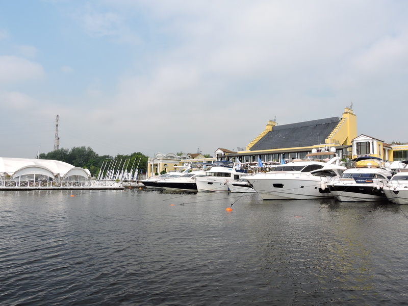 Водный стадион «Динамо». Москва, Химкинское водохранилище.