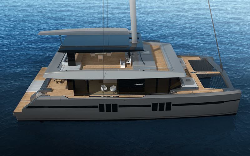 Sunreef Supreme 88 Sailing