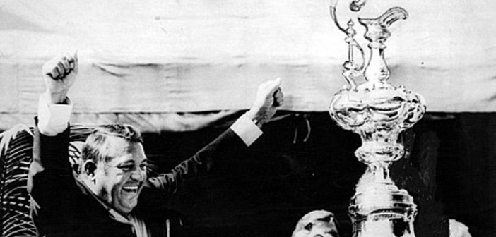 In 1983, Australia took the Cup from the Americans. For the first time in the history of the regatta.