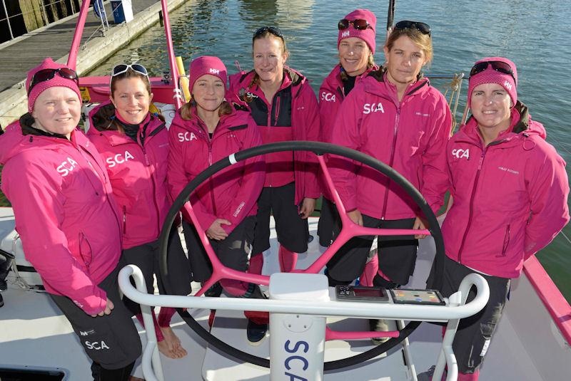 Somebody said something about the women on board? Team SCA is on the lookout.