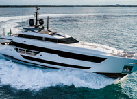 It is not the first time for this 38.4-meter beauty to be awarded the title of best of the best. She also holds first place in the Best New Production Yacht Design» category «at the Boat International Design & Innovation Awards - 2019. Her exteriors and interiors were designed by the great Francesco Paszkowski. The superyacht is ready to receive 12 guests in five cabins. Both hull and superstructure are made of pure fibreglass. She has a top speed of 25 knots and a range of 1,100 nautical miles.
