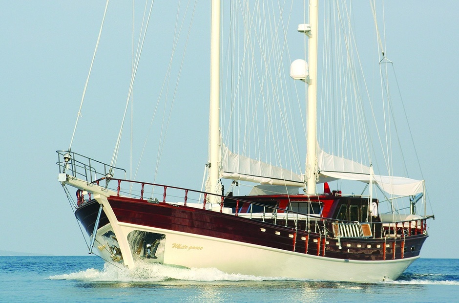 Bodrum Shipyard White Goose