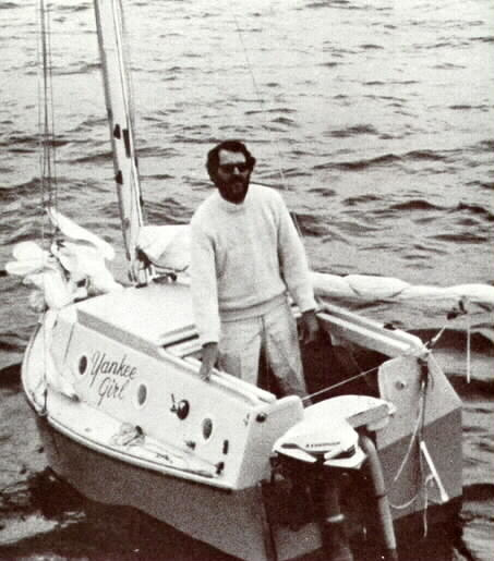 Acrohc Australis' predecessor microyachts in the record-breaking battle - Nonoalca, God's Tear, Yankee Girl and Wind's Will