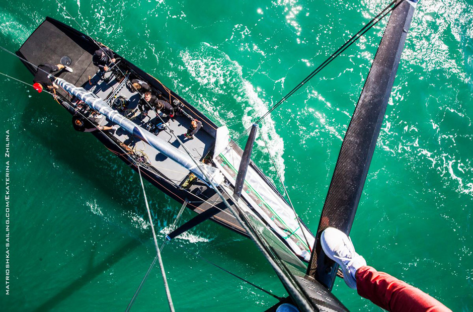 Unknown Blackwater: birth story of new team in RC44 class