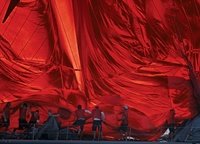 «Curtain! Teamwork. Red spinnaker coming down. This is very symbolic for this year: red is the color of danger, a stop sign. Now we are all waiting for the day when the curtain goes up again. Anxiety is still in our hearts, and the future is full of uncertainty. Will that red signal remain next year as well? » - ponders the author of the photo taken during the Les Voiles de Saint Tropez regatta in France.
