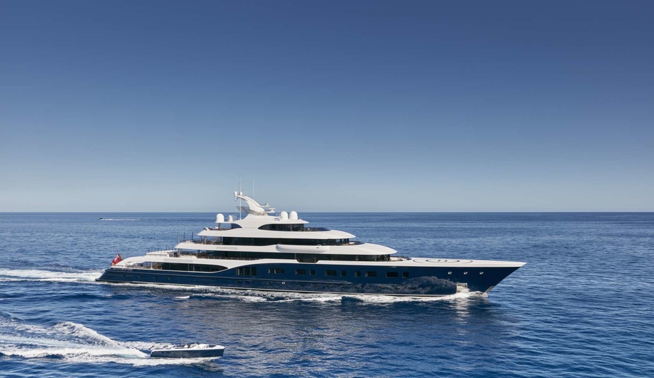 Feadship Symphony, built at the Royal Van Lent shipyard