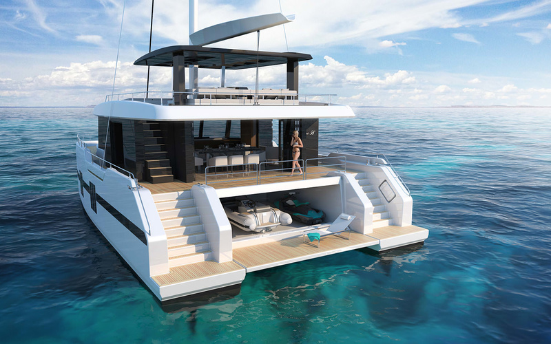 Sunreef Supreme 58 Sailing