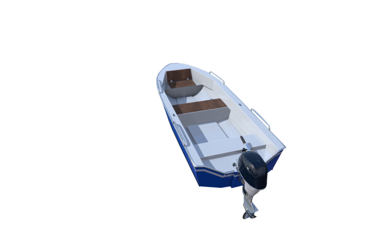 Marine Pro Boats Skiff 390Al