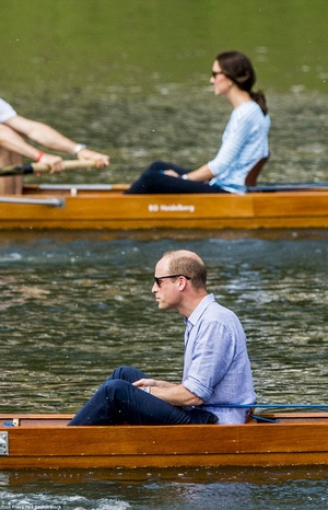 Rowing like a king