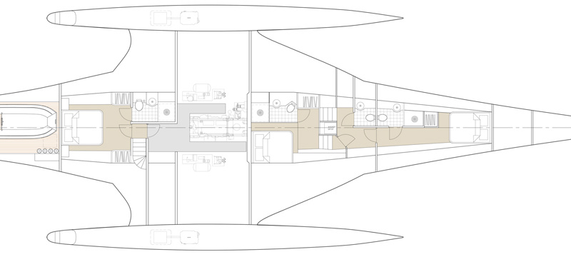 JFA Yachts MY 108′ Power Triamaran