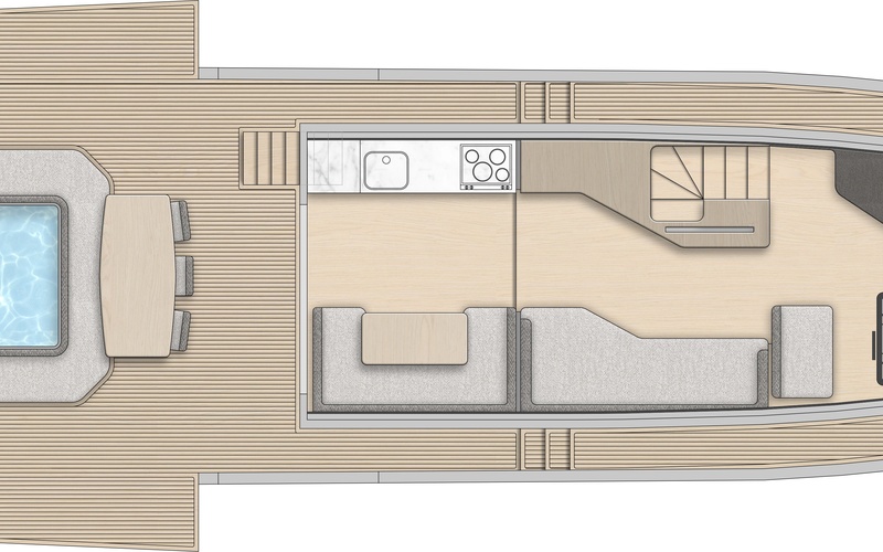 Munstago Voyager 54 Beach