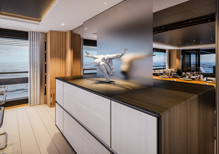 Main deck saloon