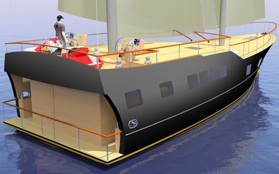 Flagman Yachts Black Pearl 67'