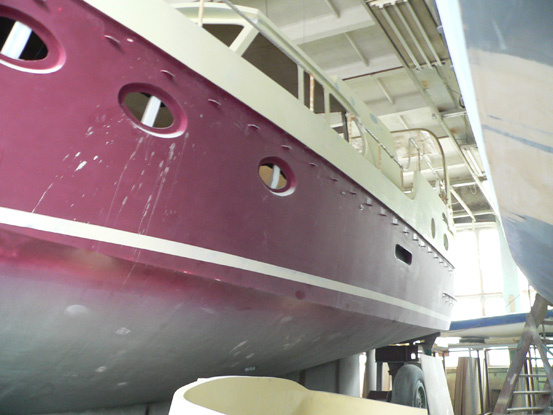 Gemond boatyard Freedom 43 ft/hull 05