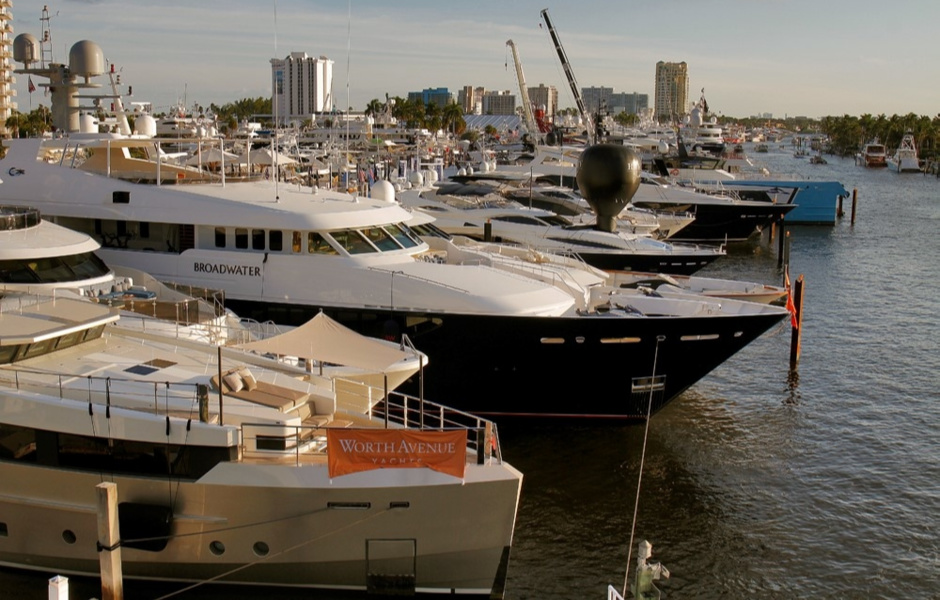 Superyacht area at FLIBS 2019