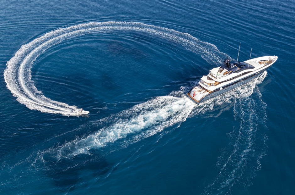 Heesen Irisha is a yacht for kinesthetists.