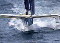 The French crew of Maxi Edmond De Rothschild Charles Caudrelier and Franck Camma were the first to finish and hold two new speed records (on the Kaus-Fastnet section and on the whole distance). Their 32-metre maxi-trimaran Ultim reached the Fastnet lighthouse in 18 hours, 3 minutes and 38 seconds and the finish line was 1 day, 4 hours, 2 minutes and 26 seconds.