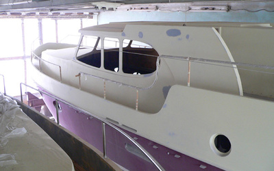 Gemond boatyard Freedom 43 ft/hull 05