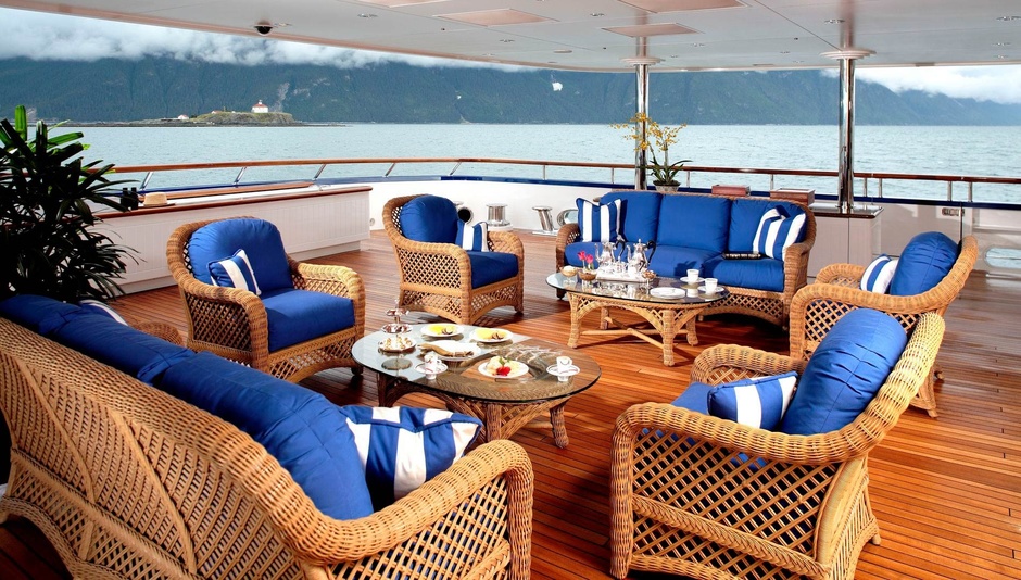 Sofas on Laurel deck