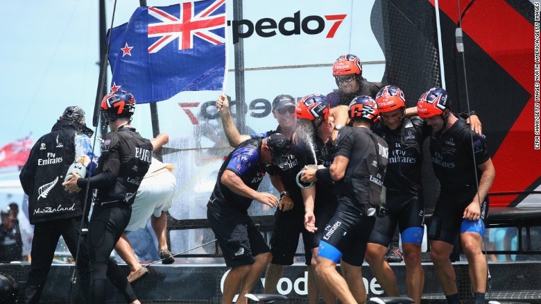 TNZ is celebrating victory. Deserved. 