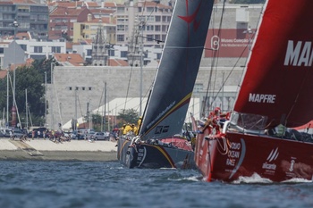 Lisbon's Volvo Ocean Race Port Race: Passions are getting hotter