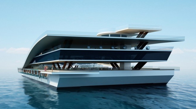 50-meter catamaran hotel 