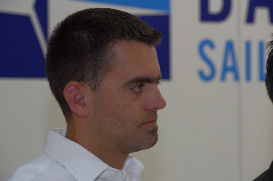The head of Farr Yacht Design hardly leaves the Bavarian stand: a strategic alliance.
