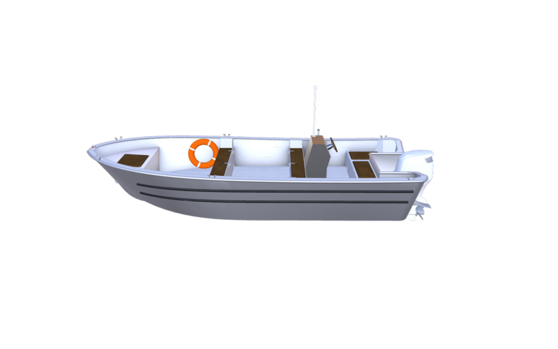 Marine Pro Boats Mariner 23 Commercial Fisher