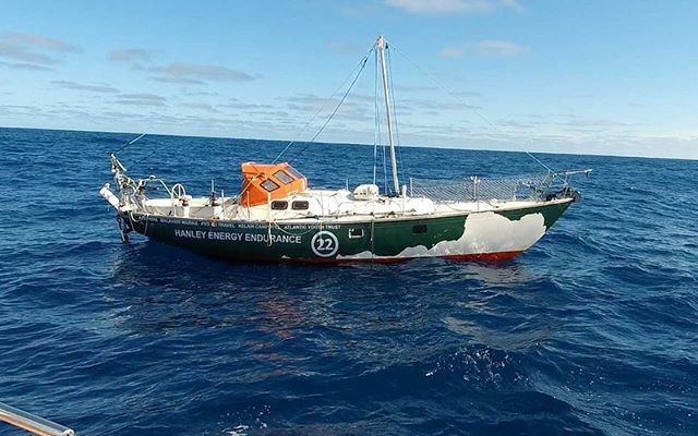 Hanley Energy Endurance Gregor McGakin shot, approaching Australia, by GGR retiree Mark Sinclair.