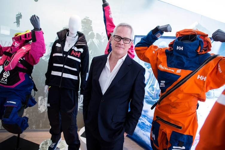 CEO of Helly Hansen Paul Stoneham
