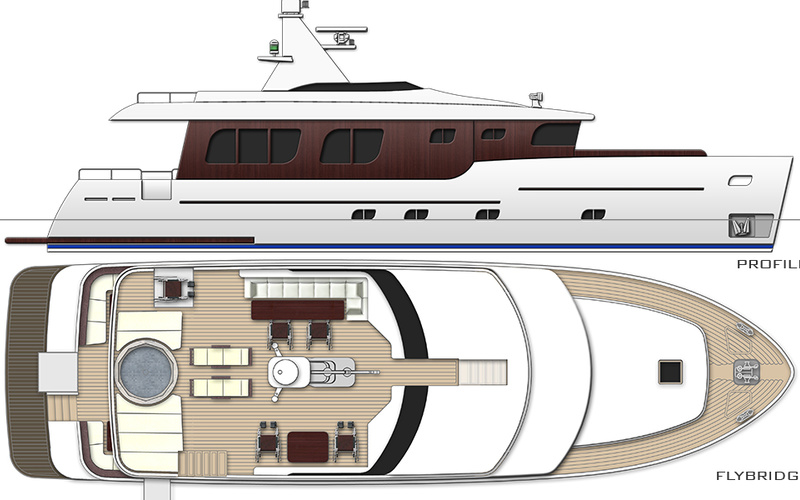 Ark Yacht Trawler 20.8m