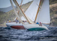 The participants were divided into ten divisions. Schooners, boats with other types of sailing equipment, modern boats stylized as traditional sailing boats, «large sailing»boats, «Dragons» and boats with design up to 1972 are competing in separate divisions.