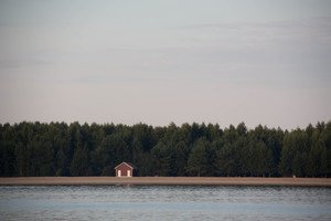 1338 km by water 