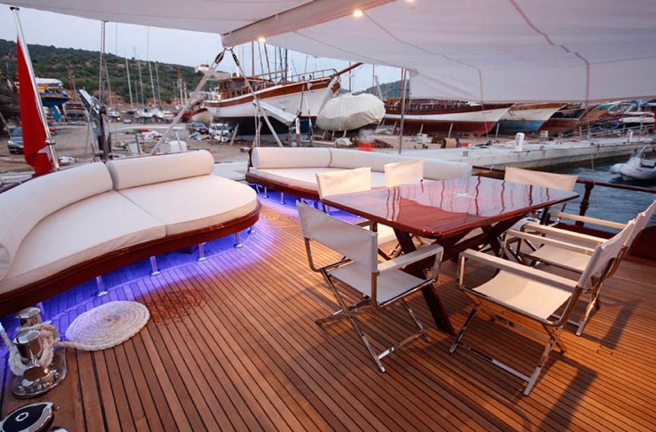 Bodrum Shipyard White Goose