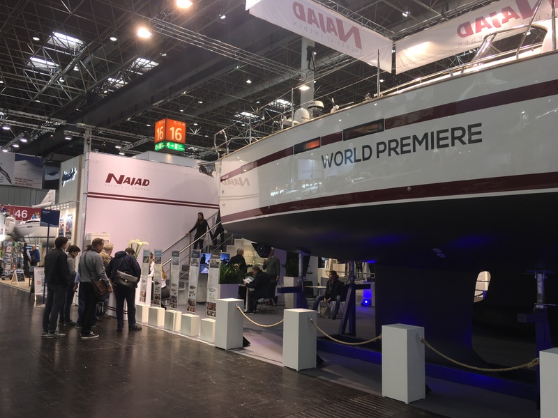 Premiere of Najad N505 CC on Boot Dusseldorf 2018