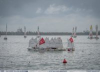 In the children's division the competition was held for two days: April 20 and 21. The «Optimists» did not catch the difficult Friday weather. The leaders were determined after four races on the first day. By the end of the competition, after 9 races six winners and winners of both boys and girls have not changed.