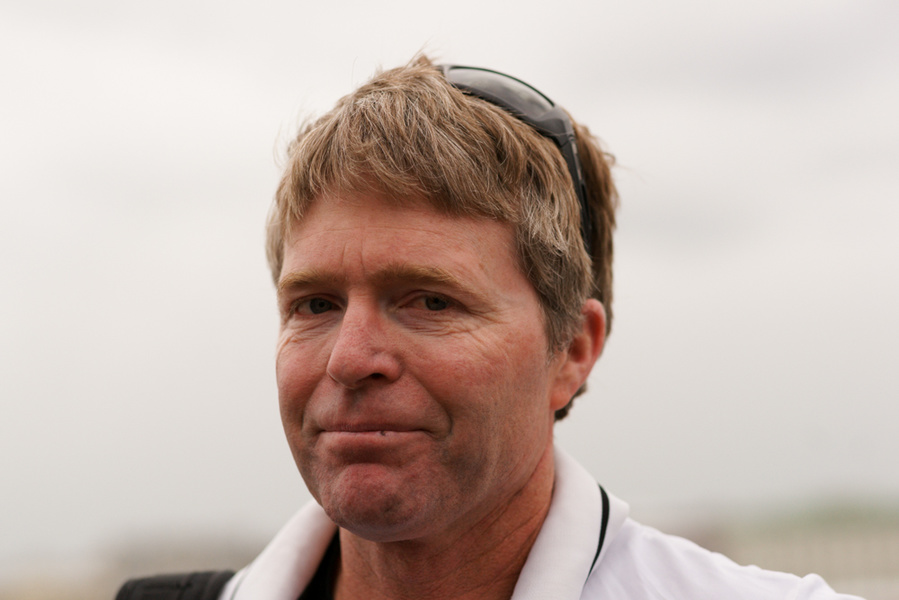 Morgan Larson didn't give up his position as leader of the series