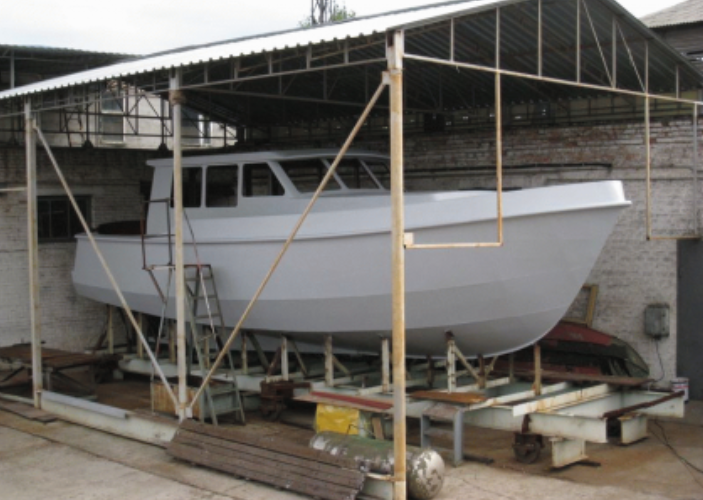 Gemond boatyard Freedom 38 ft/hull 01