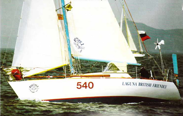 «Lagoon» on OSTAR-92: under a new flag and with an updated name